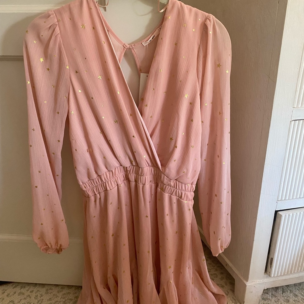 long sleeve francescas mini dress